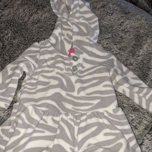 baby girl hoodied dress